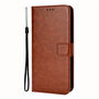 Flip case for Oppo A60, Crazy Horse Wallet, brown