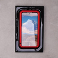 Love Mei Case for Samsung Galaxy A54 5G, armored with glass, red