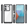 Case for Xiaomi Redmi Note 13 Pro 5G, Fusion Hybrid, transparent / black