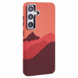 MagSafe's Samsung Galaxy S25+ Plus Case, Carbon Fiber, orange