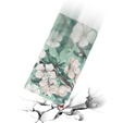 Flip case for Xiaomi Redmi Note 13 Pro 5G, Wallet, Flowers green