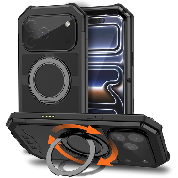 R-JUST case with MagSafe and stand for iPhone 17 Pro Max