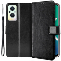 Flip case for Oppo Reno7 Lite 5G, black