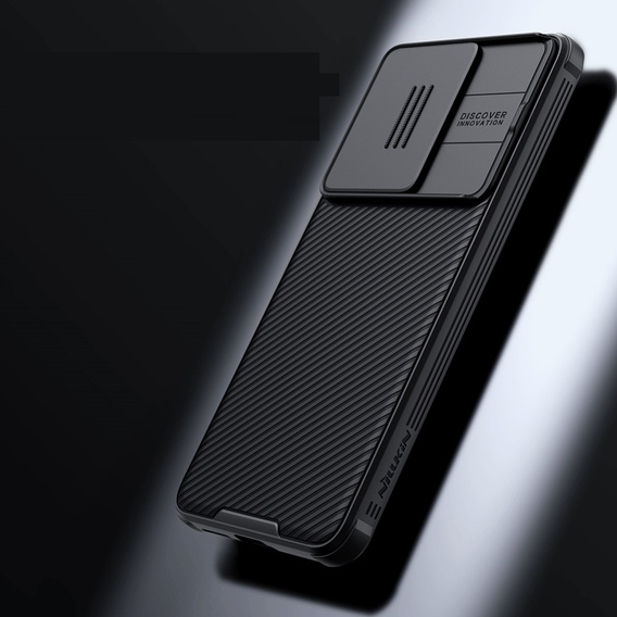 Case for Xiaomi Poco F6, Armored Nillkin, CamShield Pro, black