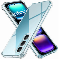 Case for Infinix Hot 50 Pro+ 4G, Dropproof, transparent