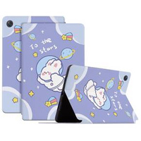 Flap case for Lenovo Tab M10 Plus 10.6 Gen 3 TB-125F TB-128F, space rabbit