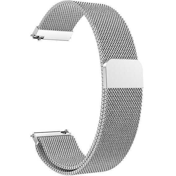 Milanese bracelet 18mm for Garmin Vivoactive 4S, Black