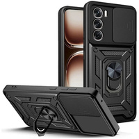 Case for Oppo Reno 12 Pro, CamShield Slide, black