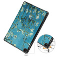 Case for Lenovo Tab M10 10.1 Gen 3 TB-328FU/TB-328XU, Smartcase, Flowers