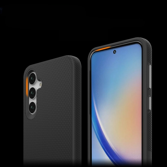 Armored Case for Samsung Galaxy A35 5G, Dual Armored, black