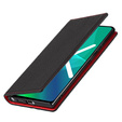 Leather case for Samsung Galaxy S22, ERBORD Grain Leather, black