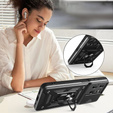Case for Motorola Moto G15 / Motorola Moto G15 Power, CamShield Slide, black