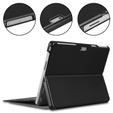 Case for Microsoft Surface Pro 9, Stand Case With stand, black