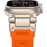 ERBORD ProTech Strap for Apple Watch 1/2/3/4/5/6/7/8/9/SE/Ultra/Ultra 2 42/44/45/49MM, orange
