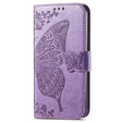 Flip case for Google Pixel 8A, Butterfly, purple