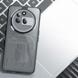 Case for Nothing Phone 3A Pro, Fusion Hybrid, transparent / black