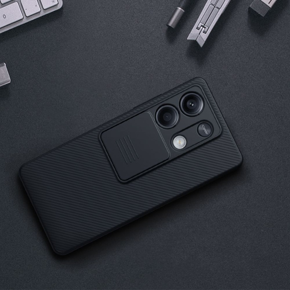 Case for Xiaomi Redmi Note 13 5G, Armored Nillkin, CamShield Pro, black