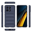 Case for Xiaomi Poco F6 Pro, Gaming Shockproof, dark blue