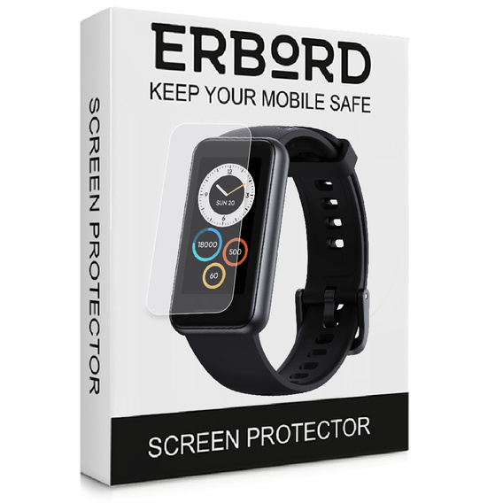 3x ERBORD hydrogel film for Realme Band 2