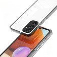 Case for Samsung Galaxy M34 5G, Fusion Hybrid, with camera protection, transparent / black