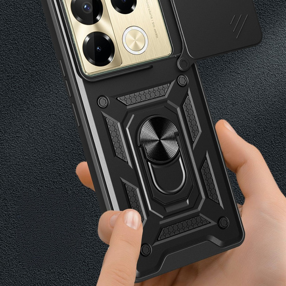 Case for Infinix Note 40 Pro, CamShield Slide, black