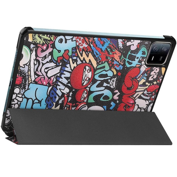 Case for Xiaomi Pad 6 / 6 Pro, Smartcase, graffiti