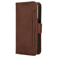 Flip case for Samsung Galaxy M15 5G, Card Slot, brown