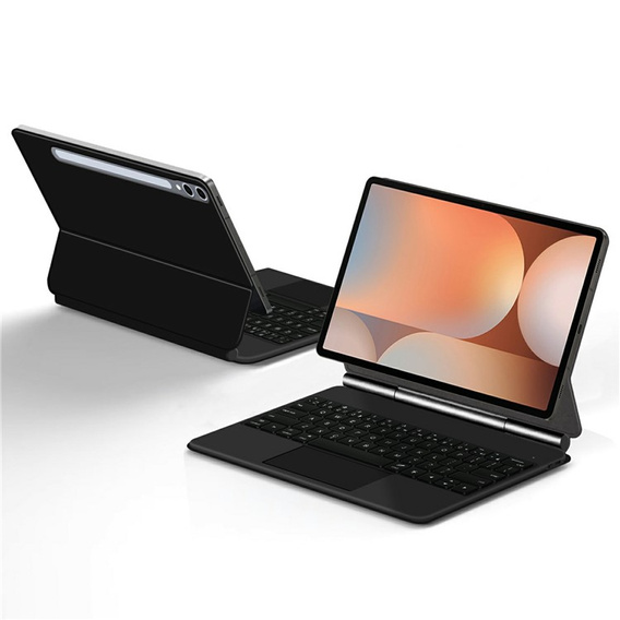 Bluetooth keyboard case with touchpad for Samsung Galaxy Tab S10+ / S9+ / S9 FE+ / S8+ / S7 FE