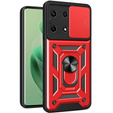 Case for Infinix Zero 30 5G, CamShield Slide, red
