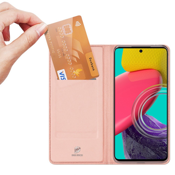 Dux Ducis Case for Samsung Galaxy M53 5G, Skinpro, pink rose gold