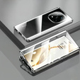 Case for Xiaomi Redmi Note 14 Pro, Magnetic Dual Glass, black
