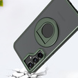 Case for Samsung Galaxy S23 FE, Military Magnet, for MagSafe, green