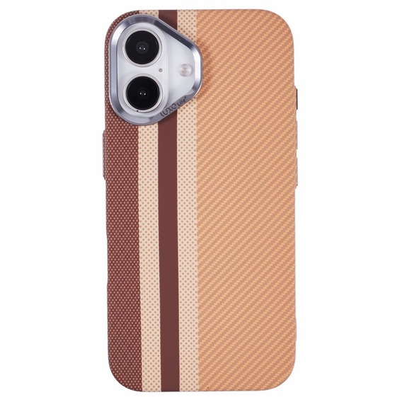 MagSafe's iPhone 16 Plus Case, Carbon Fiber, yellow