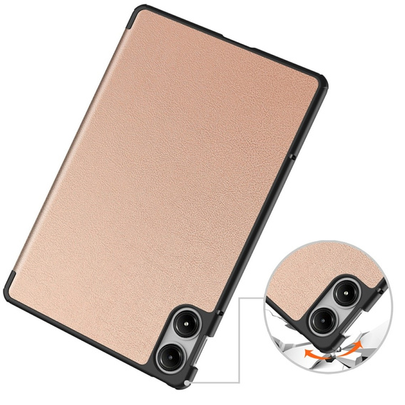 Case for Xiaomi Redmi Pad Pro / Xiaomi Poco Pad, Smartcase, pink rose gold