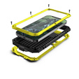 Armored case for iPhone 12 Pro Max, R-JUST, yellow