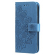 Flip case for Xiaomi Redmi Note 13 Pro 5G, Mandala, blue