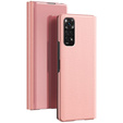 Case for Xiaomi Redmi Note 11 / 11S, Clear View, pink rose gold