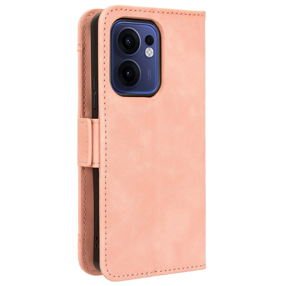 Flip case for Oppo Reno 13F / Oppo Reno 13FS, Card Slot, pink