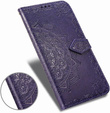 Flip case for Samsung Galaxy M55 5G, Mandala, purple