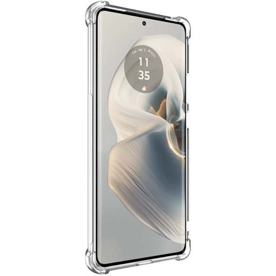 IMAK case for Motorola Edge 50 Pro, Dropproof, transparent