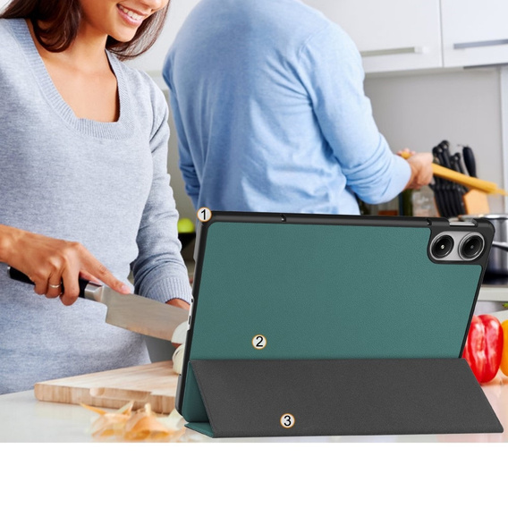 Case for Xiaomi Redmi Pad Pro / Xiaomi Poco Pad, Smartcase, green