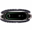 Leather Strap for Xiaomi Smart Band 10 / 9 / 8, Black