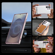 Magnetic Case for Samsung Galaxy S25 Ultra, for MagSafe, pink