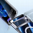 Case for Google Pixel 9 / Google Pixel 9 Pro, Fusion Hybrid, for MagSafe, transparent