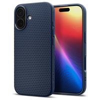 Spigen Liquid Air Case for iPhone 17, Navy Blue