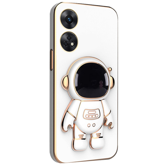 Case for Oppo Reno8 T, Astronaut, white