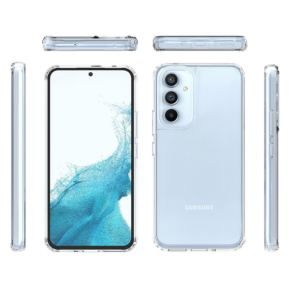 Case for Samsung Galaxy A54 5G, Fusion Hybrid, transparent