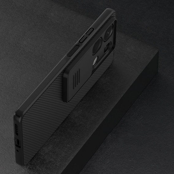 Case for Xiaomi Redmi Note 13 5G, Armored Nillkin, CamShield Pro, black