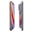 Spigen case for iPhone 16 Plus, Ultra Hybrid, transparent + 9H Tempered Glass
