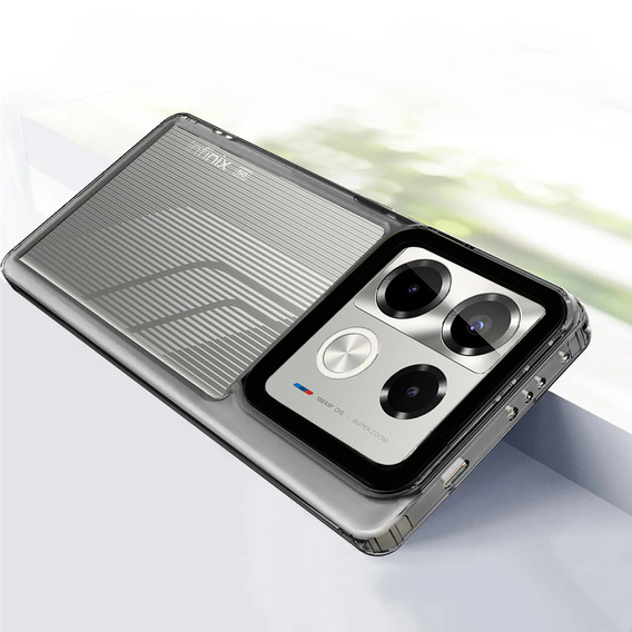 Case for Infinix Note 40 Pro Plus, Fusion Hybrid, transparent